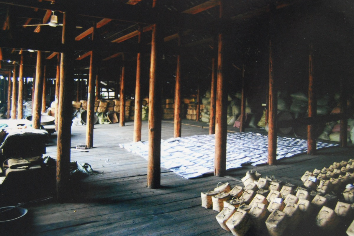 黄沙坪老街裕通永茶行千两茶制作场地