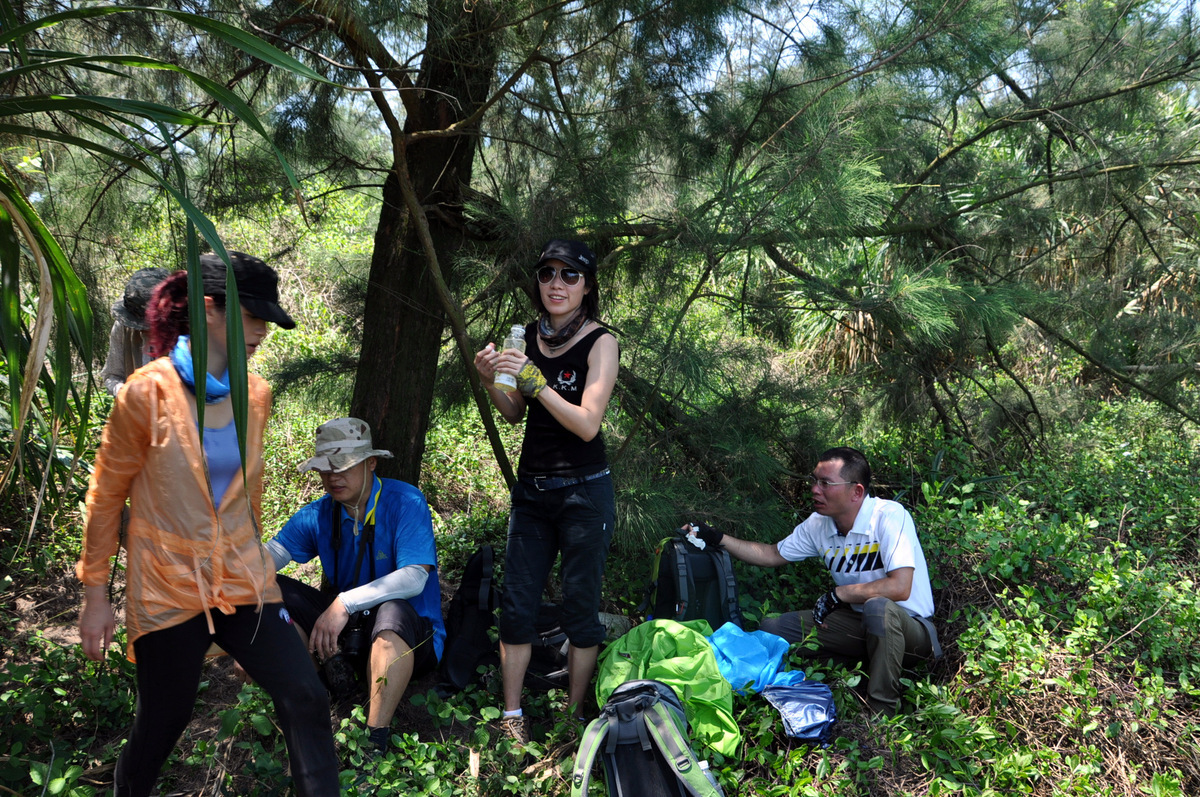 木兰湾徙步体验探路者皮肤衣的测评报告 - 第1