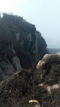 《20141116万丈崖(阎王鼻)-枫树湾穿越》 - 户