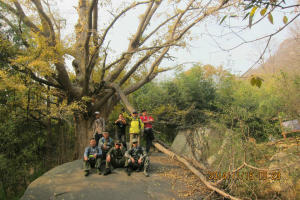 《20141116万丈崖(阎王鼻)-枫树湾穿越》 - 户