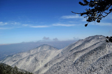 清凉峰雪景 - 骚动的灵魂的相册