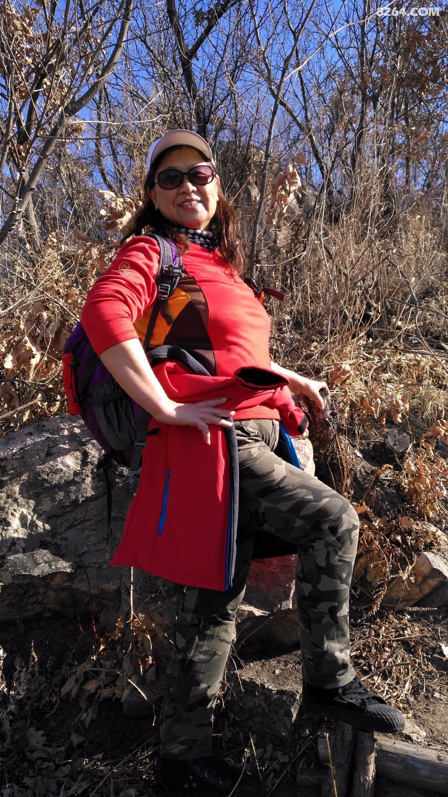 林子户外新年首航本溪青石岭照片纪实