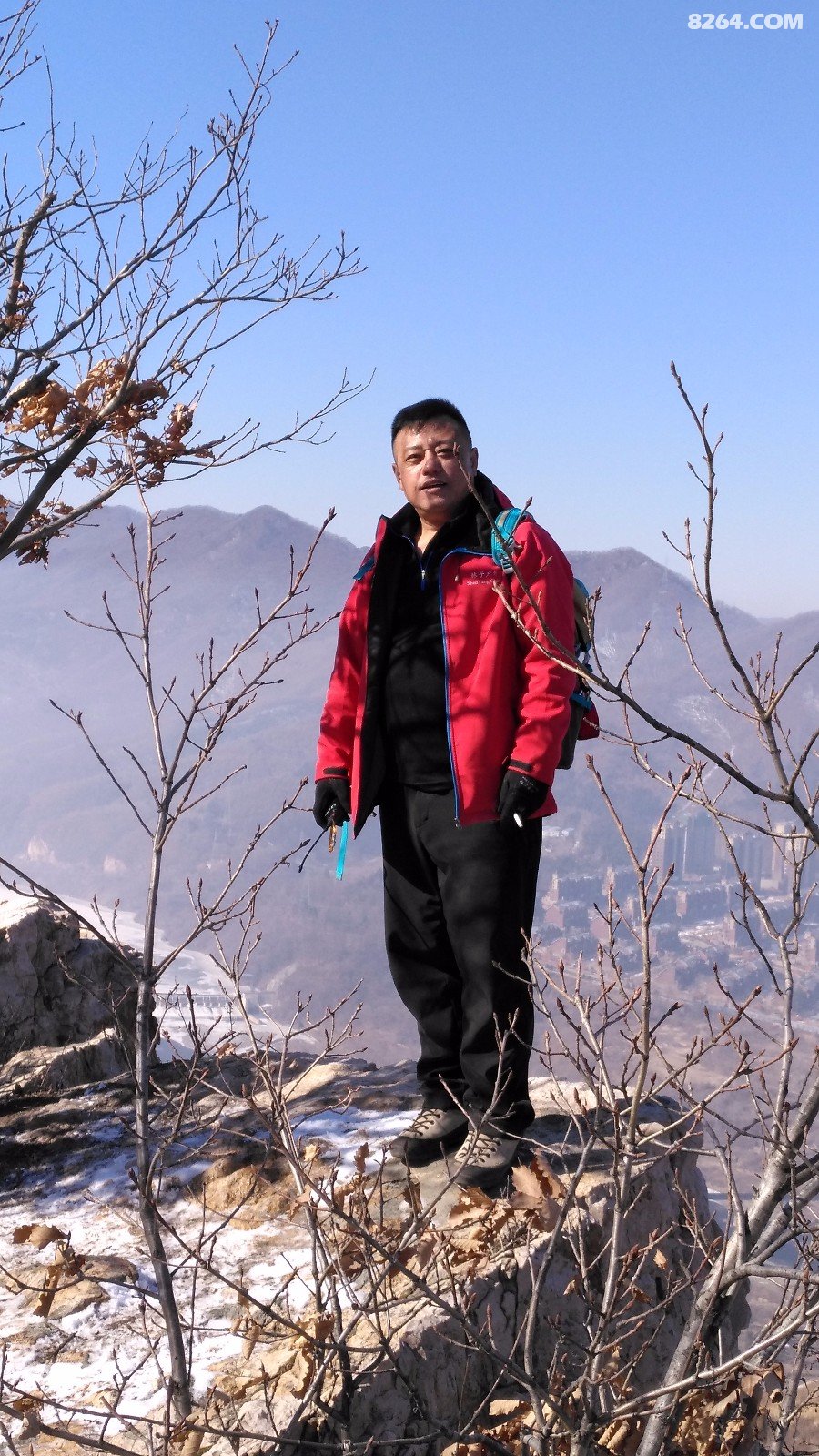 林子户外新年首航本溪青石岭照片纪实