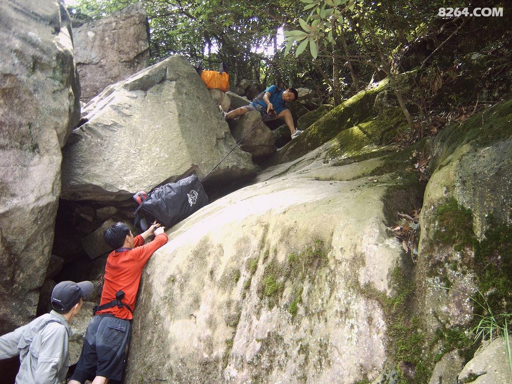 青云下 乌云崖 唐佳山谷溯溪行 - 我秀我户外 - 