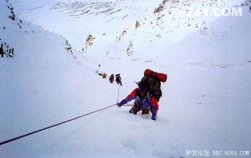1992年攀登南迦巴瓦峰过程珍贵照片