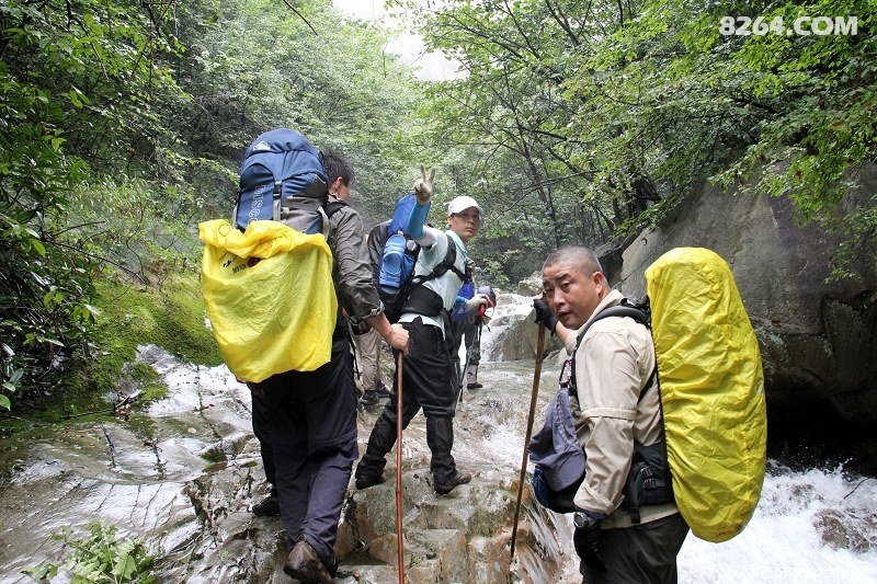 菜驴的传说--大别山龙井河2号线跌跌撞撞