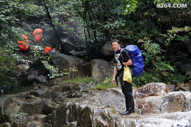 菜驴的传说--大别山龙井河2号线跌跌撞撞