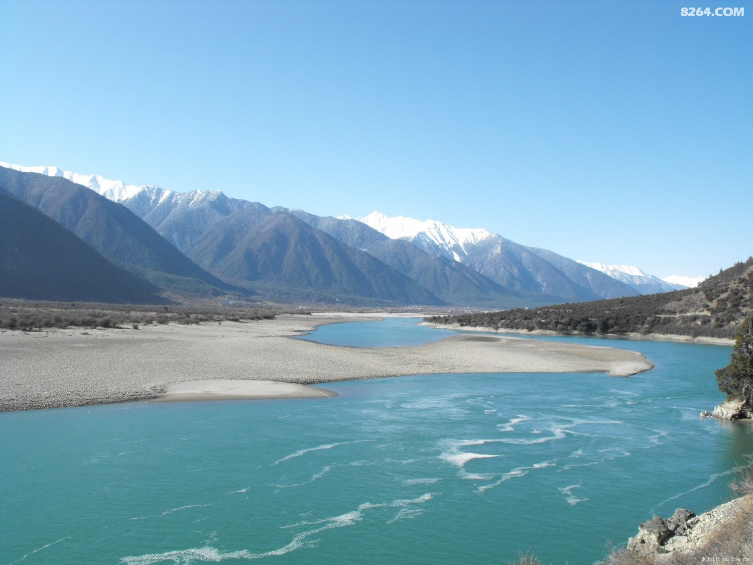 赏林芝桃花,观南迦巴瓦峰,看雅鲁藏布江大峡谷