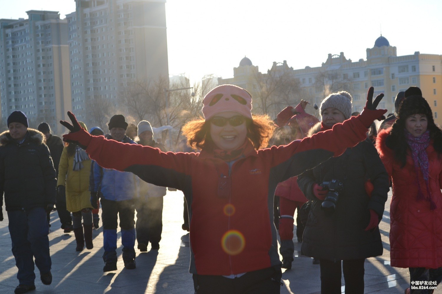 2012.12.22徒步小黑河雪地足球 跳绳 拔河赛 -