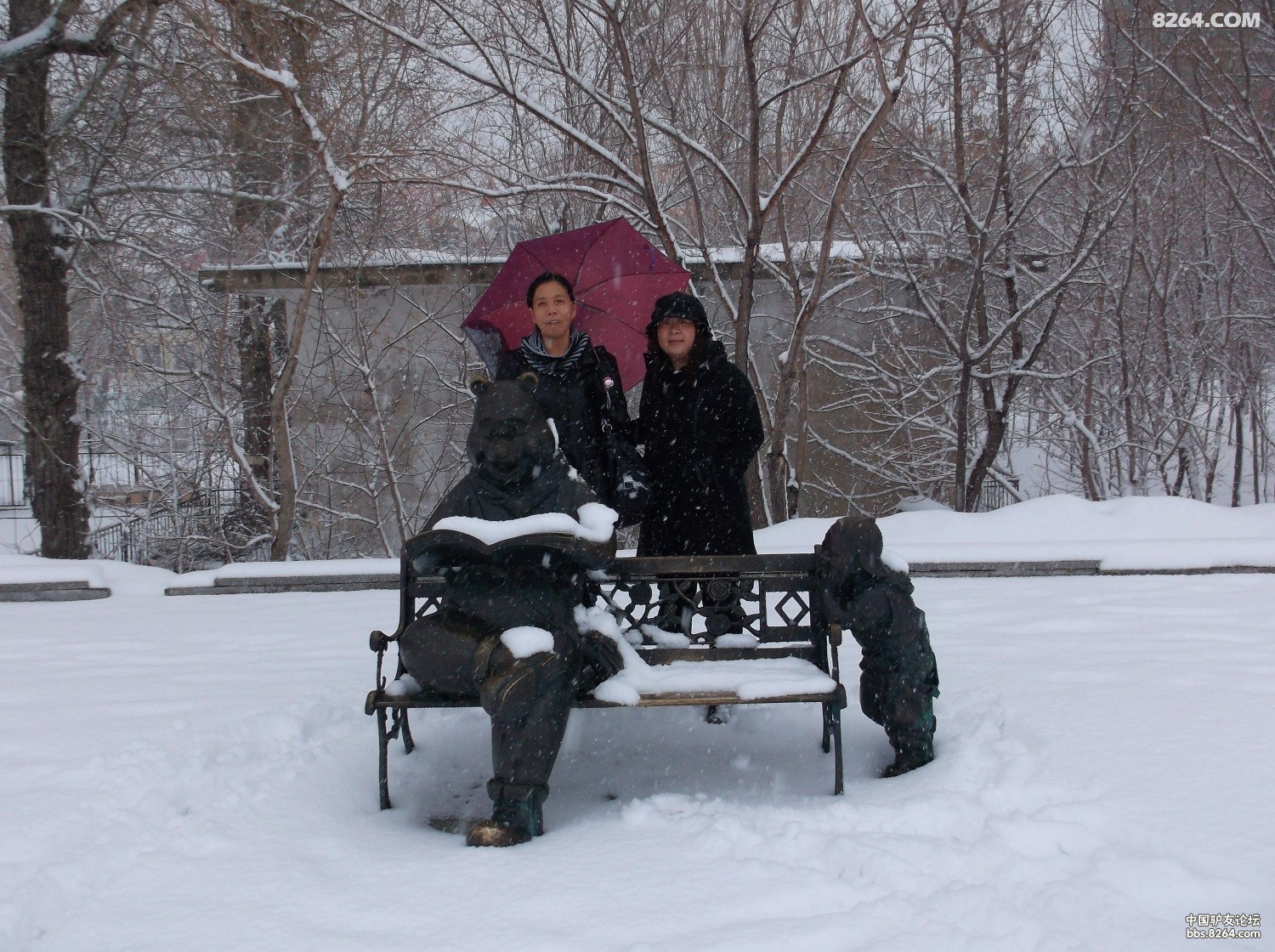 2013.04.14号黑河江边踏雪 - 第1页