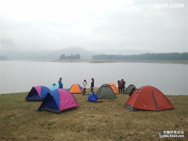 泉州76户外 惠女水库露营 腐败相片