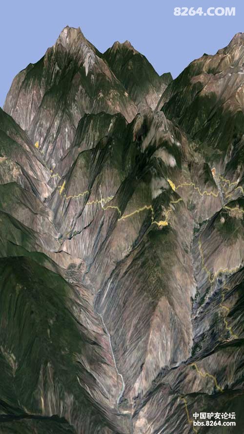 真的很强大,在OruxMaps中显示三维卫星地图 -