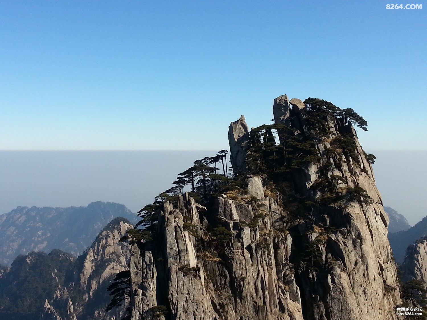 黄山是我国十大风景名胜之一,也是全国唯一拥
