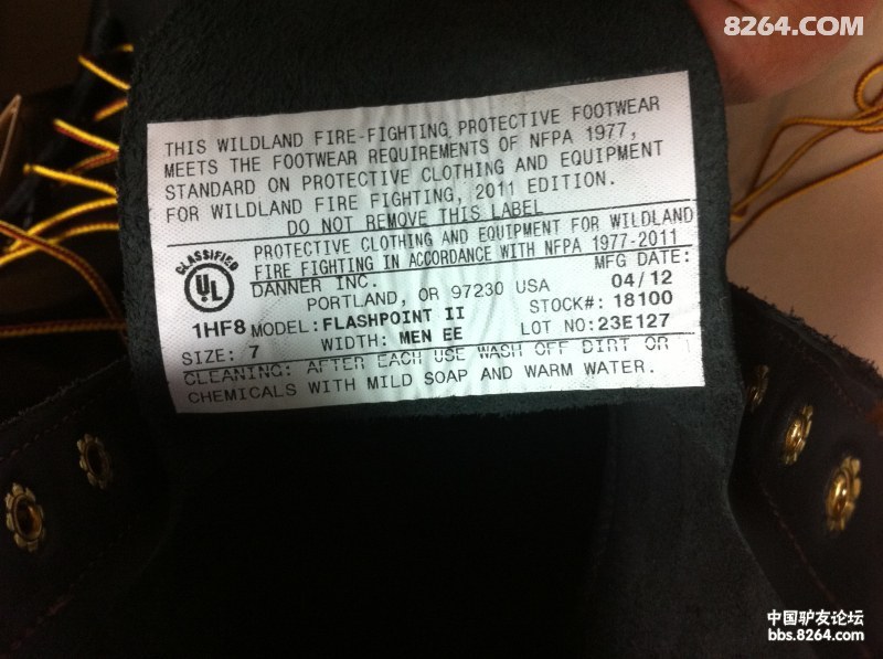 ner Flashpoint II 10 Work Boots 美国丹纳 防火