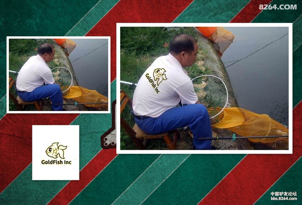 给钓鱼人的衣服贴上鱼的标志 - 第1页