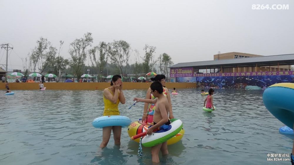 七台河8264赴黑龙江 海月湾水上乐园作业贴 -