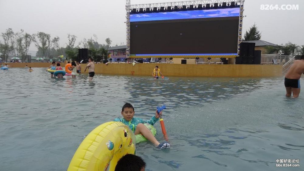 七台河8264赴黑龙江 海月湾水上乐园作业贴 -