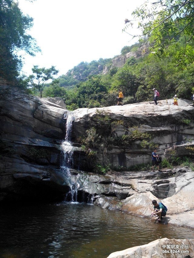 驴友之家户外20140817大悟龙潭沟溯溪穿越看