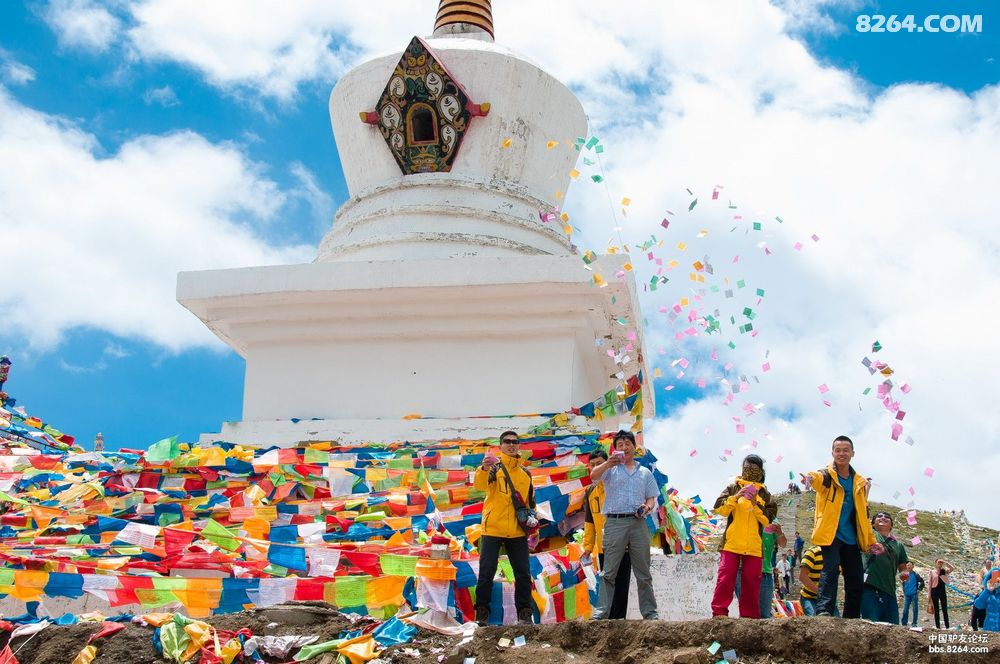 这个暑假,我们的雀儿山! - 山伍成群 - 8264手机