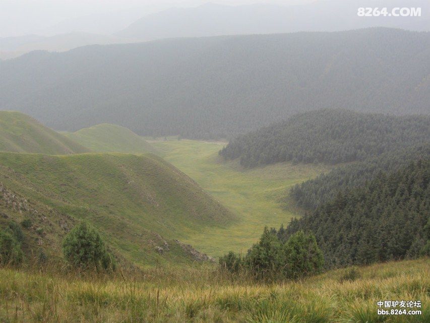 天行者探访大佛爷手指的地方--天祝神山磨脐山