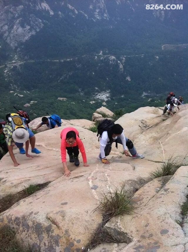 蒙山第四险独角壁户外登山运动[枣庄] - 第1页 