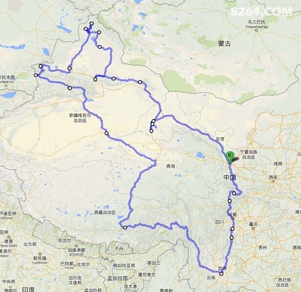 小女子单车骑行中国大西部自然之旅 - 第1页 - 