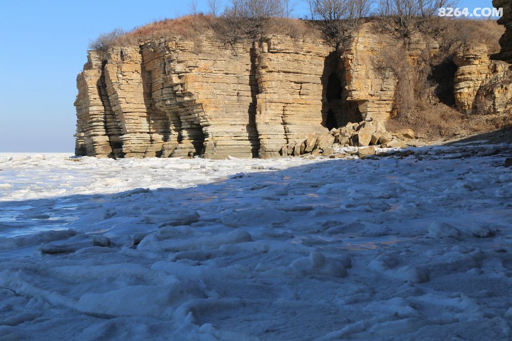 踏冰海看排石初识奇异地质景观 - 第1页 - 辽宁