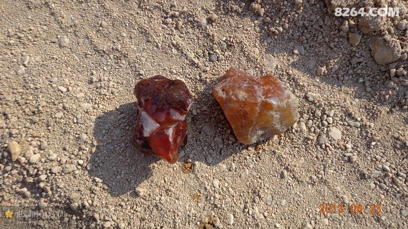 宝泉岭捡玛瑙石