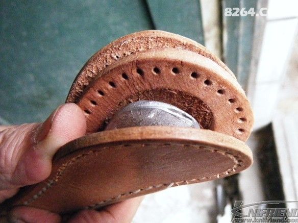 皮拍子波士顿 皮拍子,头层牛皮 手工制作 - 驴行