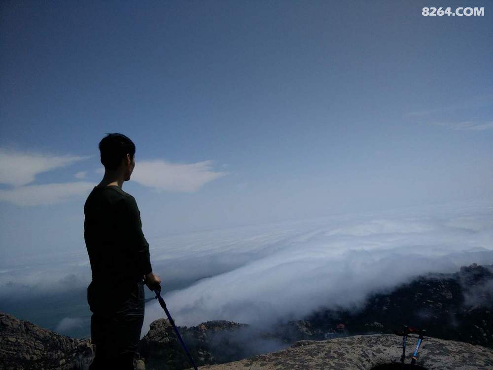 青山瑶池万年船赏云海 真假天书读仙山 - 山东
