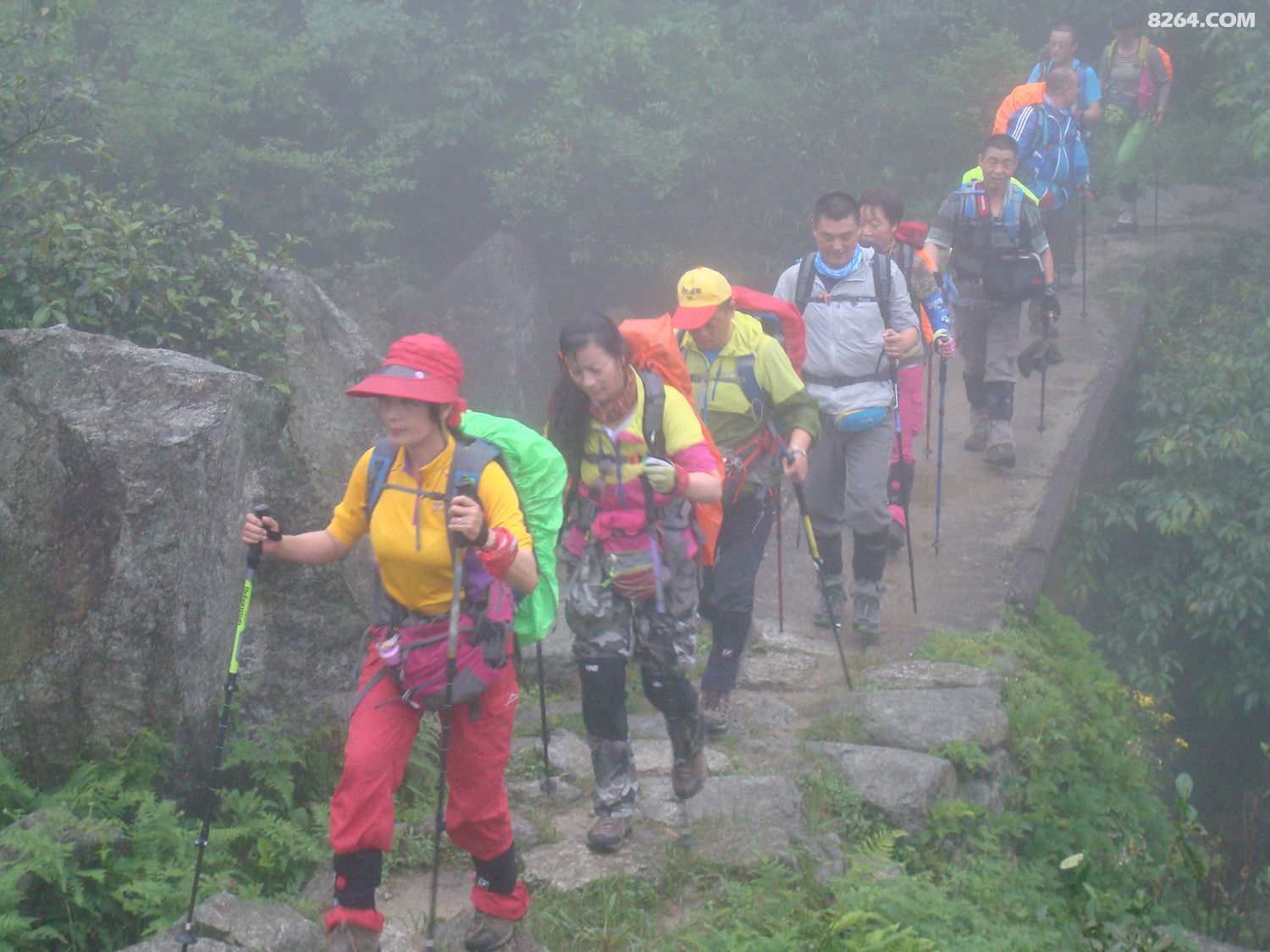 5月23-25武功山三天全程徙步穿越沈子村金顶