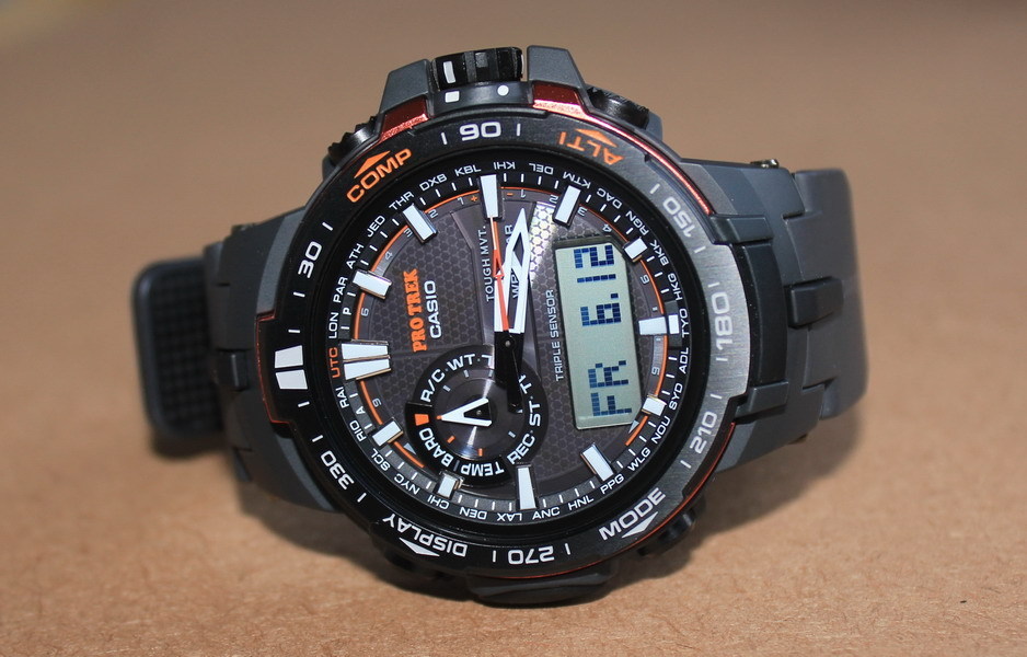 腕上的小骚器--卡西欧PRO TREK PRW-6000Y