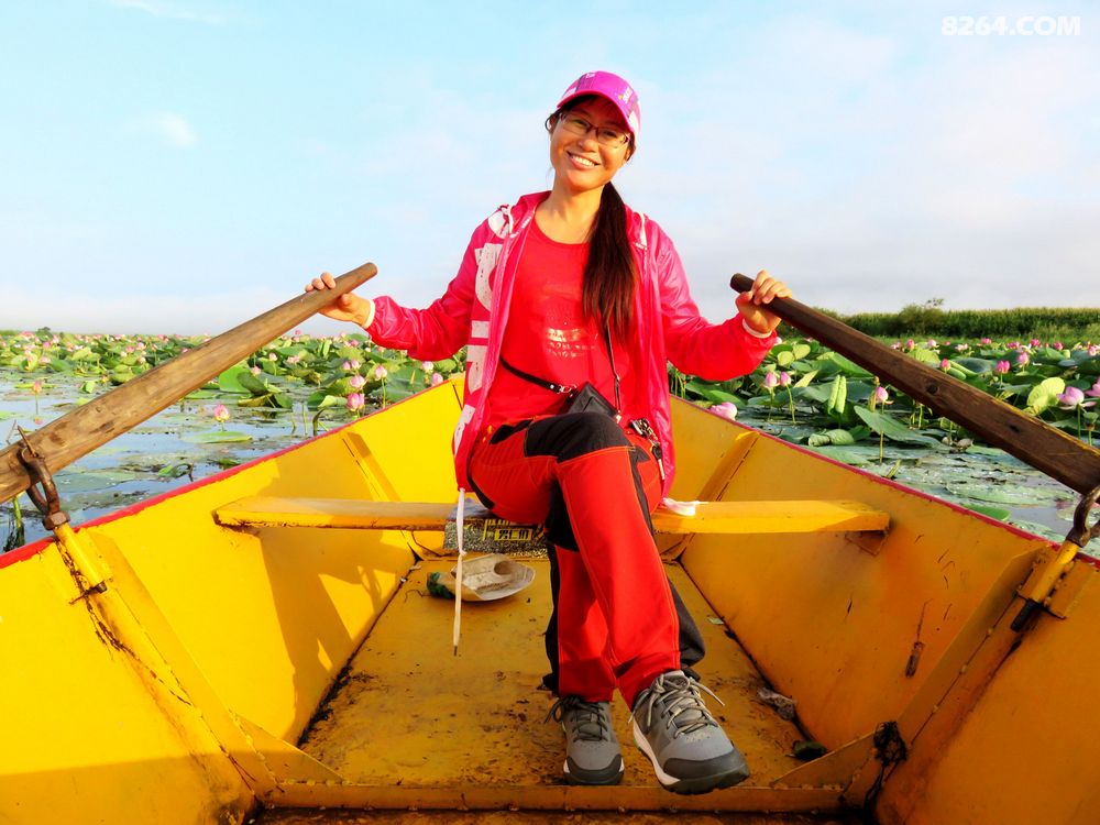 塞外边疆赏北荷