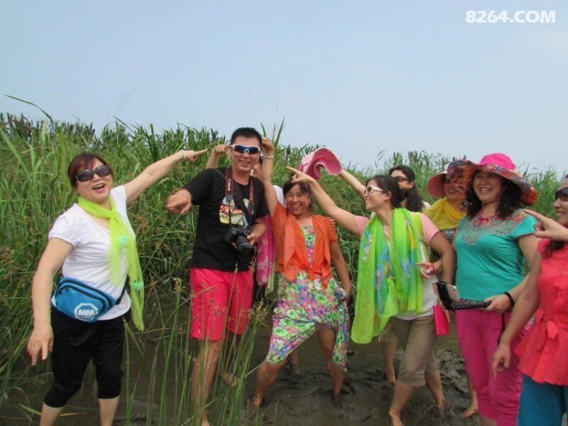 辽河绿水湾赤脚泥趟水过瘾,景色如江南 - 辽宁
