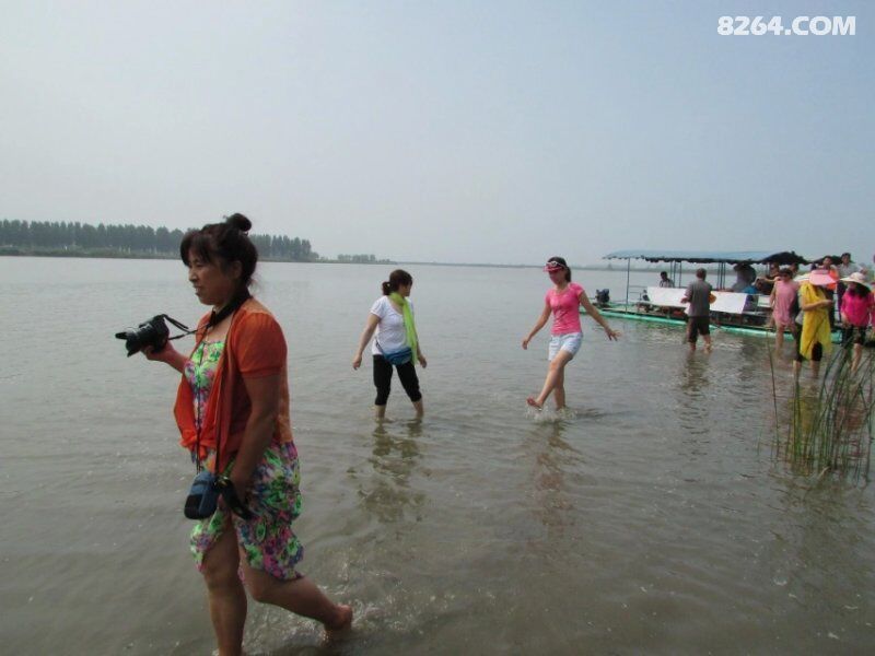 辽河绿水湾赤脚泥趟水过瘾,景色如江南 - 辽宁