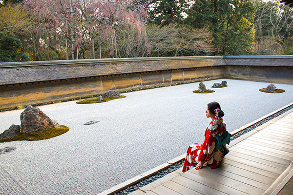 早春东京 樱花红陌上 杨柳绿池边 燕子声声里 相