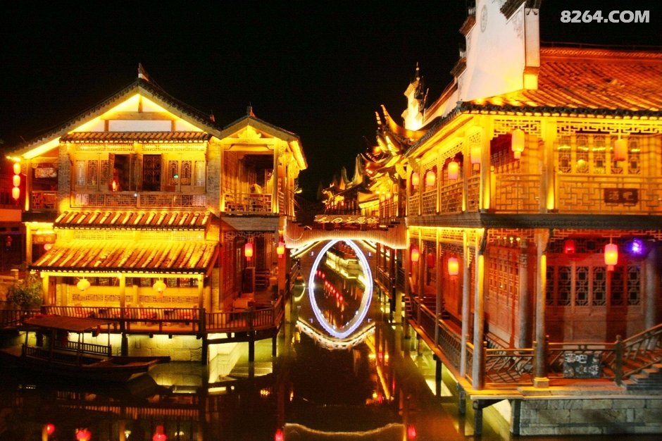 山东台儿庄古城内哪里好玩,花家大院旅游住宿