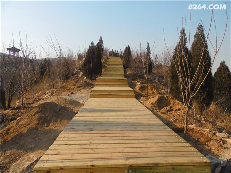 儿童拓展训练营地完工--长春观后山景区新建景