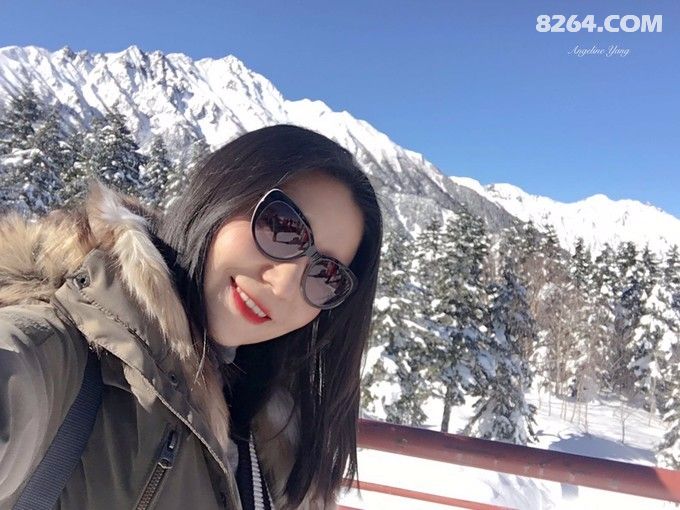 蓝与白的圆舞曲(日本飞驒山脉、平汤温泉、白