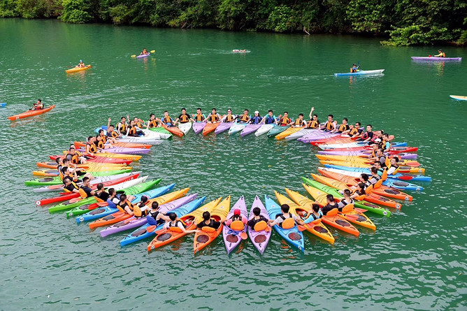 AAA湖北黄石阳新仙岛湖皮划艇\/乘风浪皮划艇