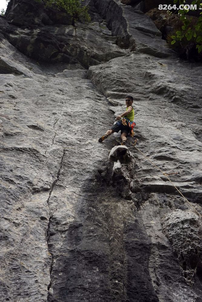 风云变幻的结组 | 风平浪静,青山为证~~ - 攀岩|