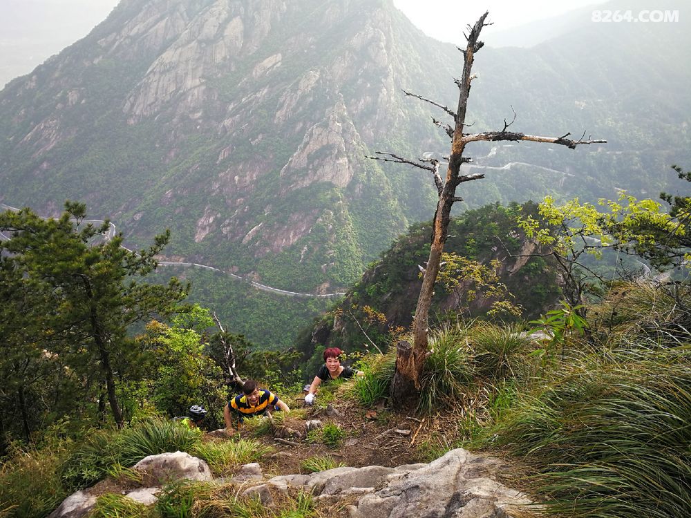 丽水野人户外俱乐部绩溪猴子尖---饭甑尖穿越
