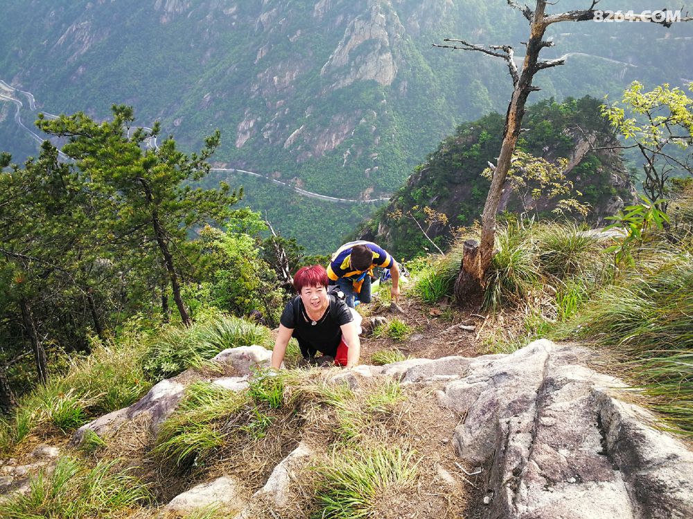 丽水野人户外俱乐部绩溪猴子尖---饭甑尖穿越