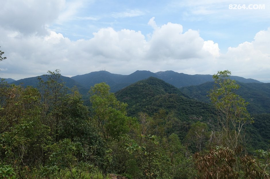 20180923:台风山竹过后第一周,五桂山拉练赏