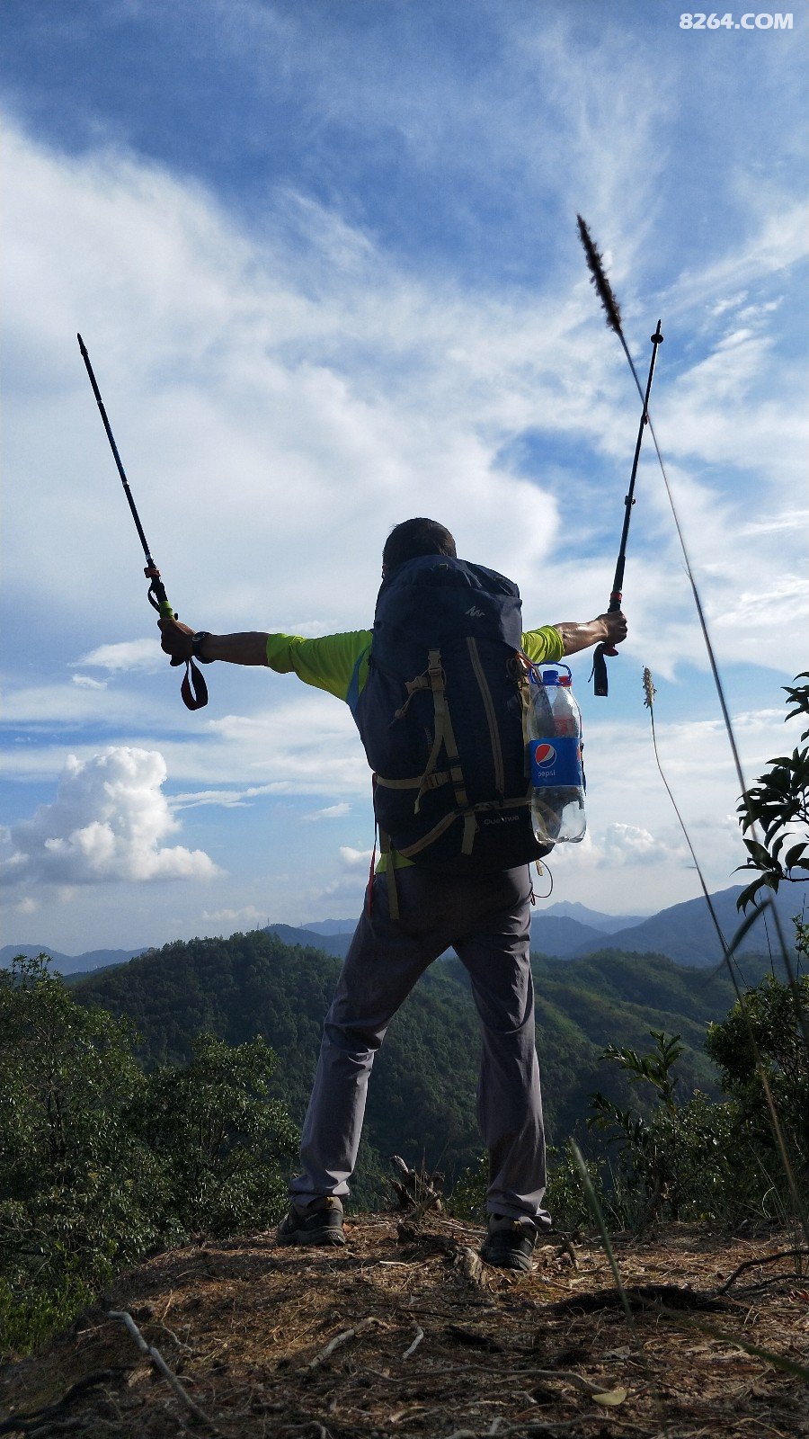 20180923:台风山竹过后第一周,五桂山拉练赏