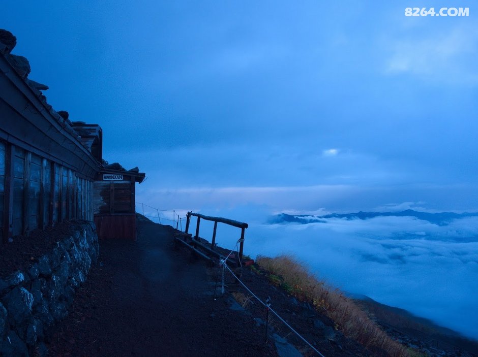 富士山下雪了,突然就决定去看看