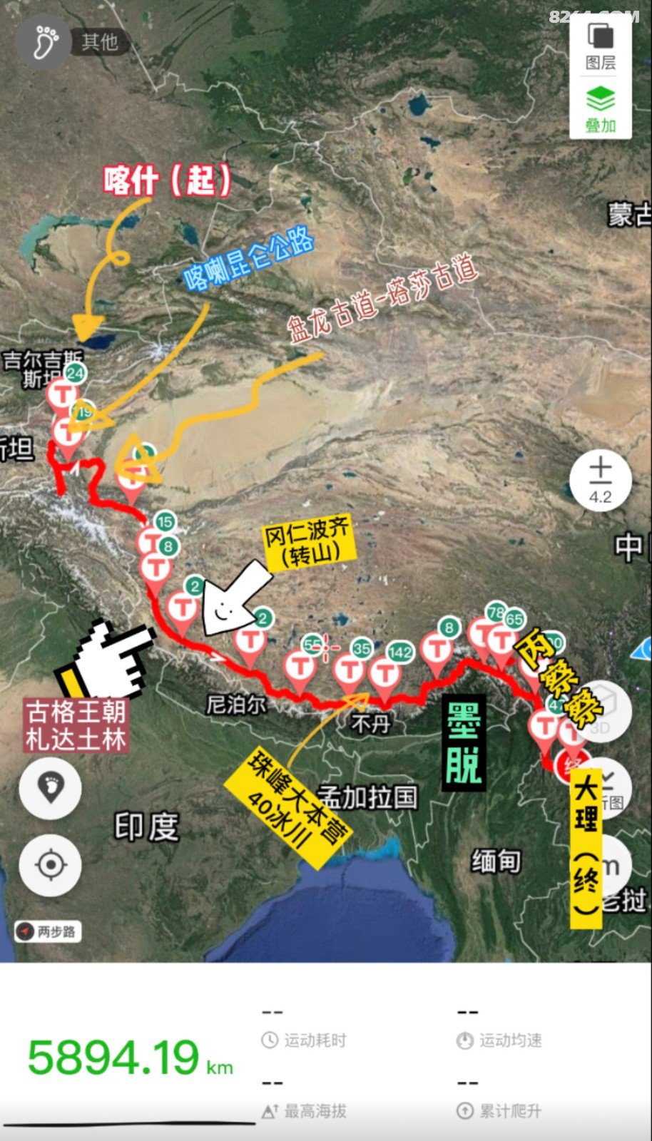 首次骑行中国最长国道新219线