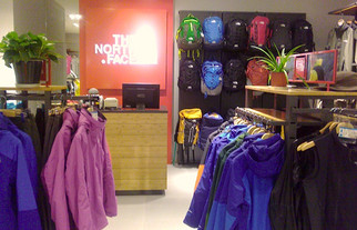 The North Face乐斯菲斯杭州西田城店在哪里,怎