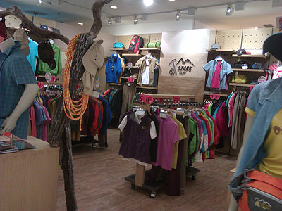 名店运动城 OZARK奥索卡专柜在哪里,怎么样,