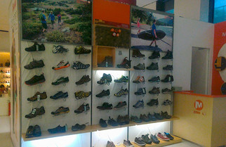 MERRELL迈乐杭州砂之船专柜在哪里,怎么样,